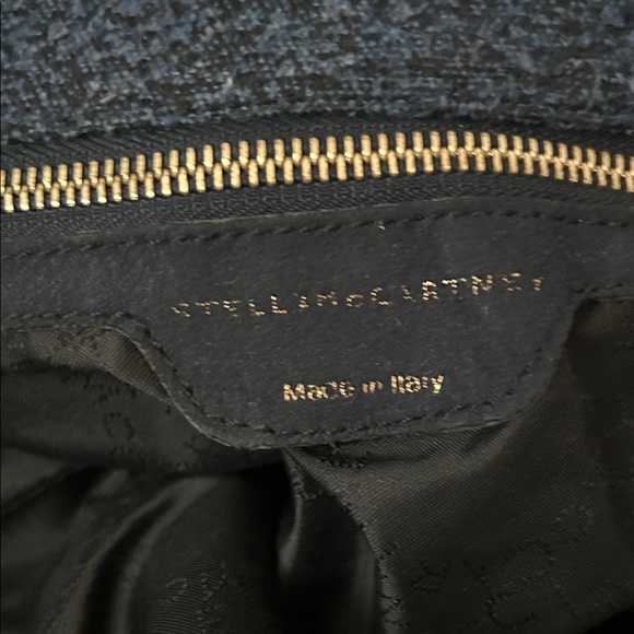 Stella McCartney Authenticated Large Falabella Ombre Blue Wool Tote Bag Purse 🌺🌺 - Picture 11 of 13